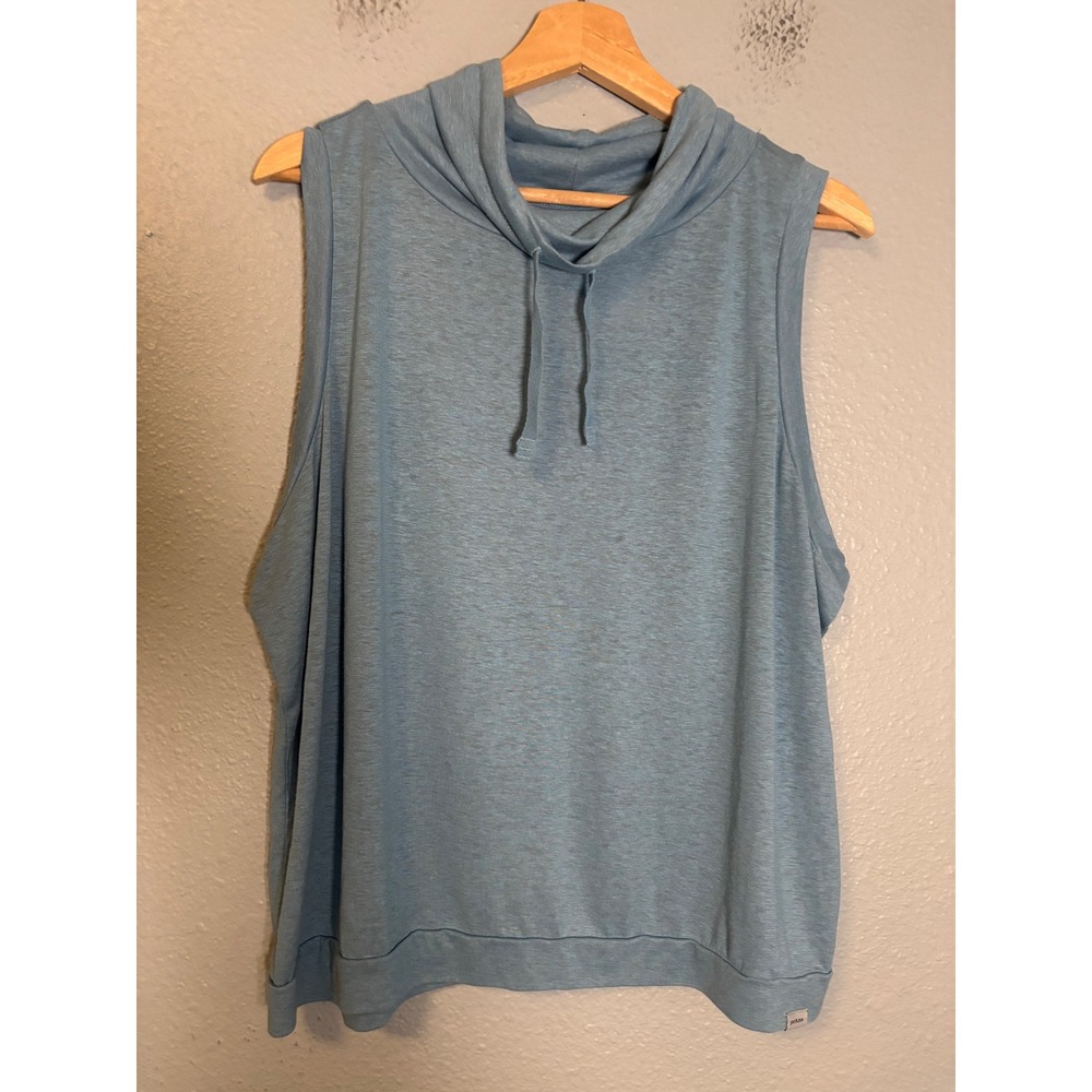 Prana Women's Cozy Up Barmsee Tank Blue Size‎ XL Outdoor Athleisure - Picture 2 of 9